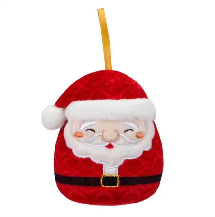 Squishmallows 4-inch Santa Christmas Plush Ornament