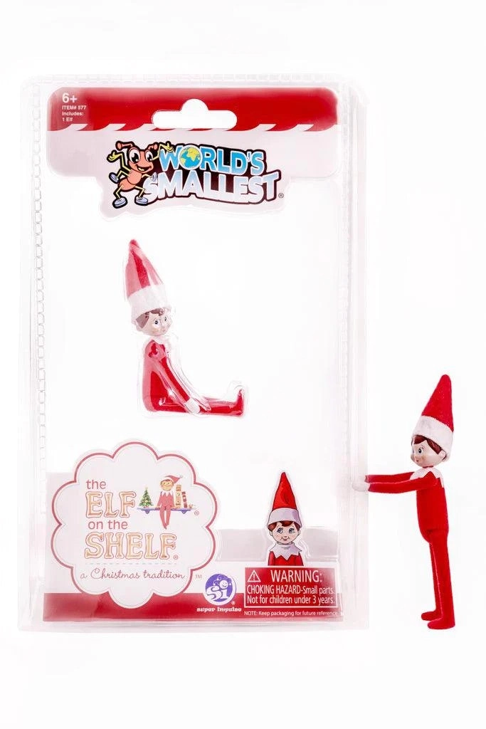 The World's Smallest Elf on the Shelf - Boy