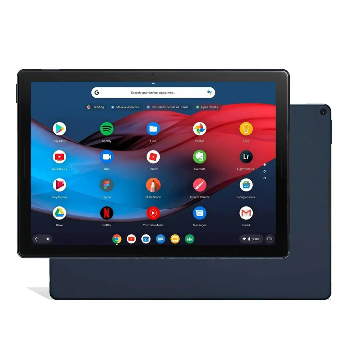 Google Pixel Slate Tablet  (i7, 256GB/16GB, Global Version) Midnight Blue [Refurbished] - Good