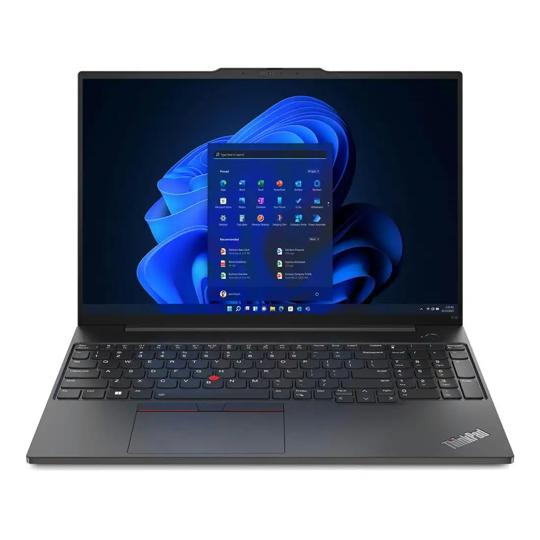 Lenovo ThinkPad E16 (i7-1355U, 512GB/16GB, 16'', Win11 Pro, 21JN003PAU) - Black