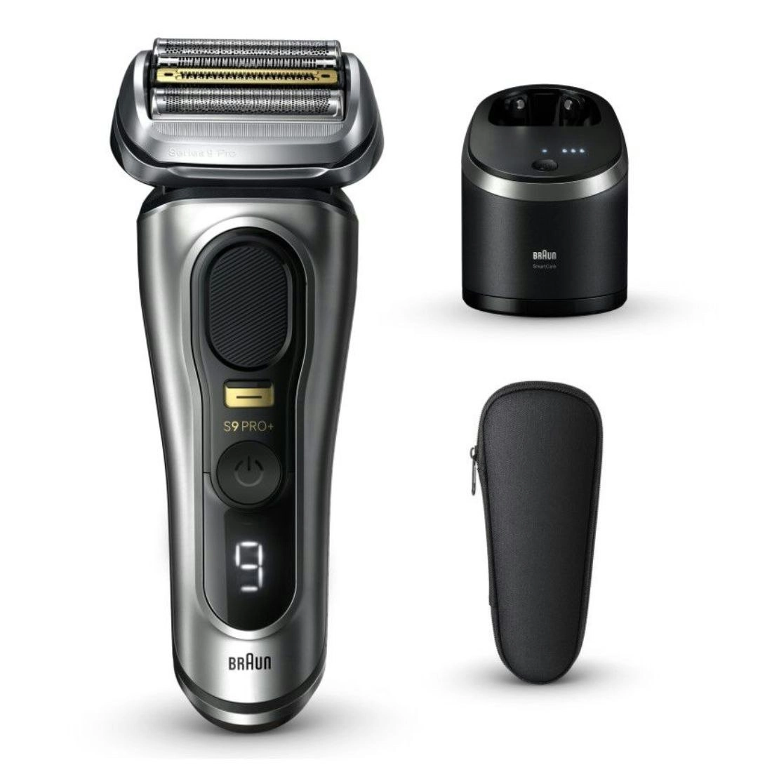 Braun Series 9 PRO+ Wet & Dry Electric Shaver with 6-in-1 SmartCare Centre & Travel Case