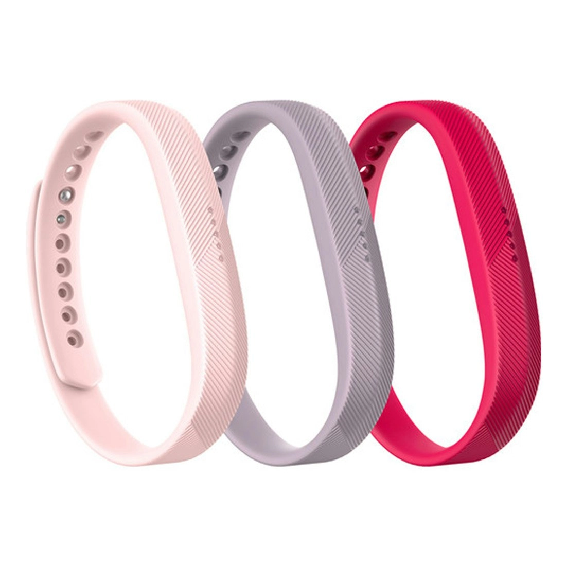 Fitbit Flex 2 Accessory Triple Pack Small FB161AB3PKS - Pink