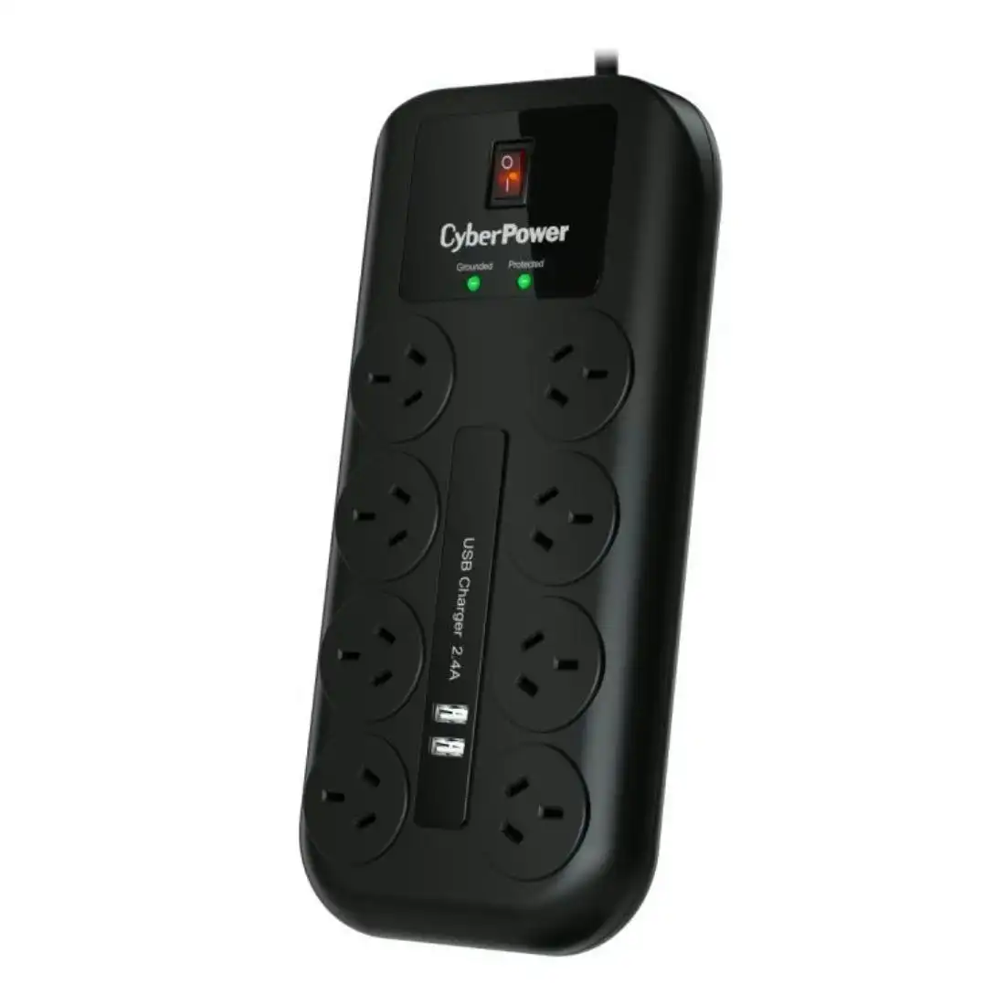 CyberPower 8 Port Surge Suppressor Powerboard W/ USB Port