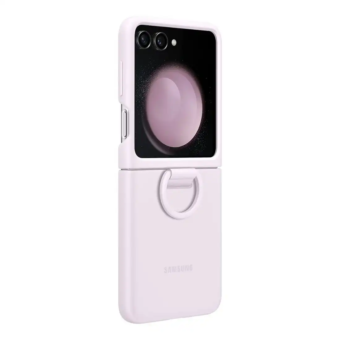 Samsung Galaxy Z Flip5 Silicone Case with Ring EF-PF731TVEGWW - Lavender