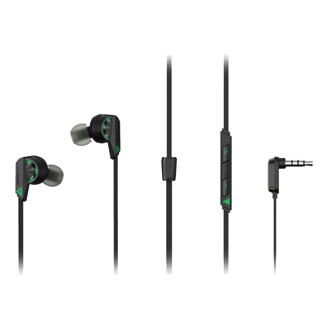 Black Shark 3.5mm Earphones 2 - Black