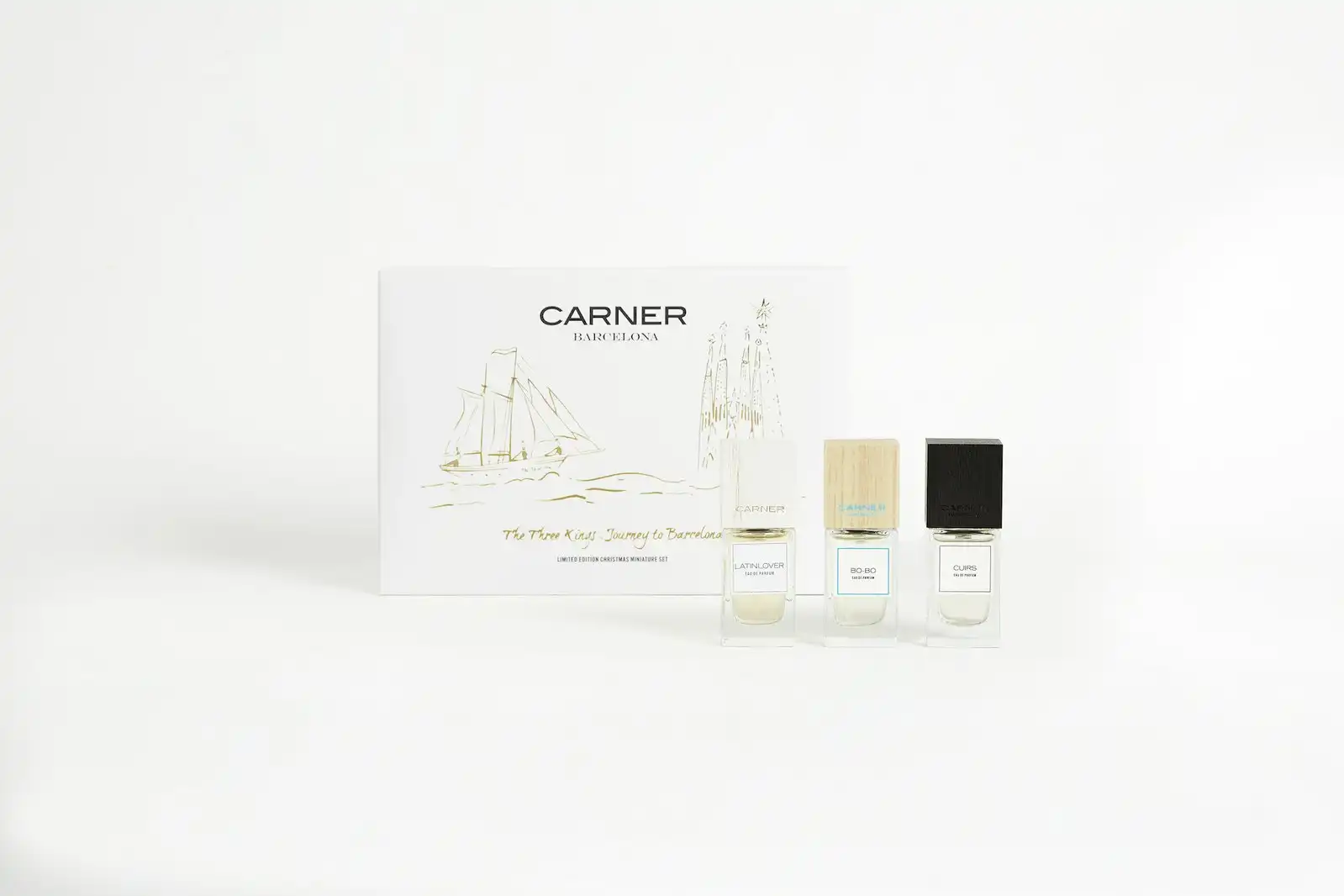 Carner Barcelona The Three Kings Journey 3 x 15ml EDP Miniature Set