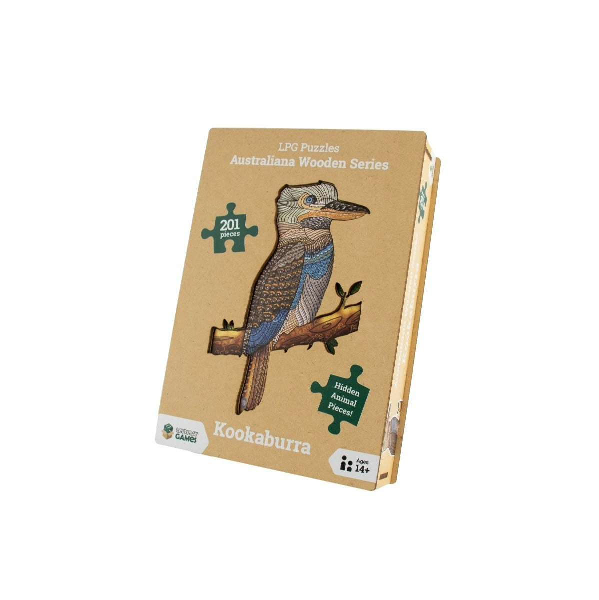 LPG Wooden Puzzle Australiana Series 01 - Kookaburra