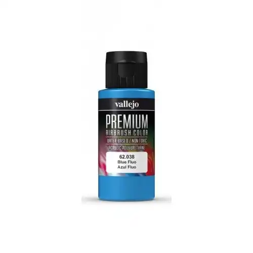 Vallejo Premium Colour - Fluorescent Blue 60 ml