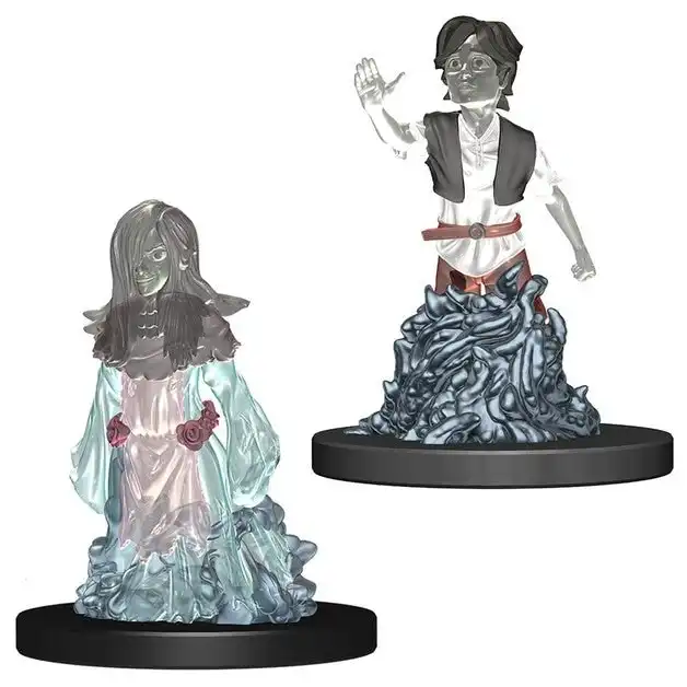 Wizkids Wardlings RPG Figures Ghost (Female) & Ghost (Male)