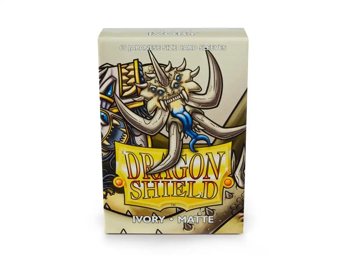 Sleeves - Dragon Shield Japanese - Box 60 - Ivory Matte
