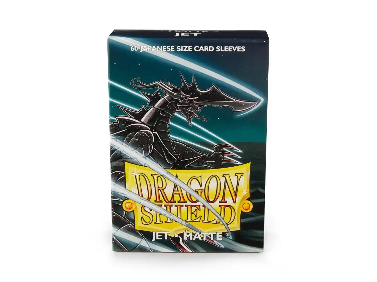 Sleeves - Dragon Shield Japanese - Box 60 - Jet Matte