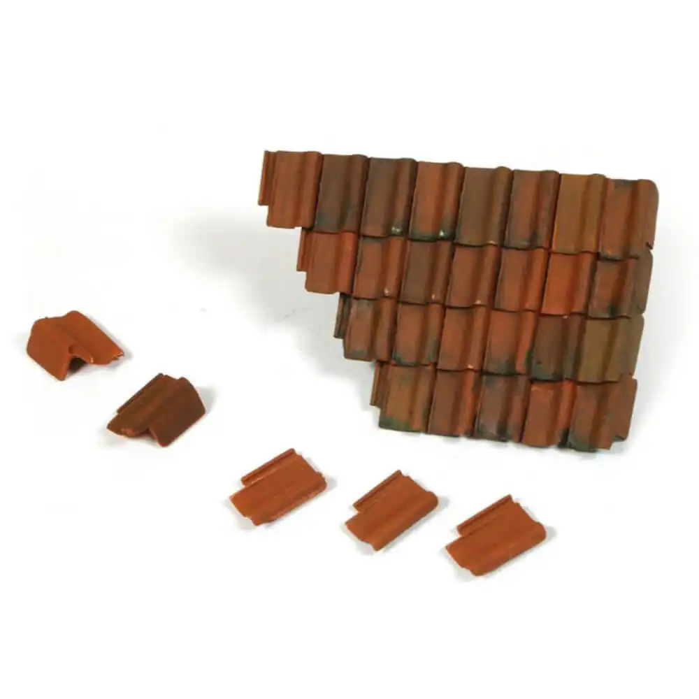Vallejo Scenic Accessories - Damaged Roof Section and Tiles