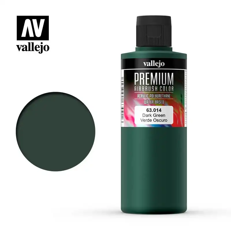Vallejo Premium Colour - Dark Green 200ml
