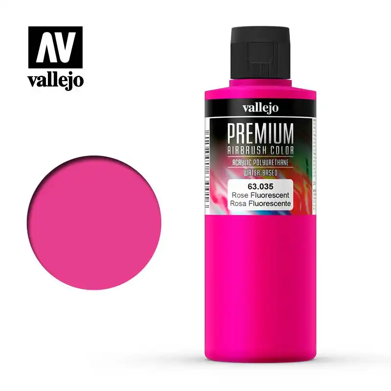 Vallejo Premium Colour - Fluorescent Rose 200ml