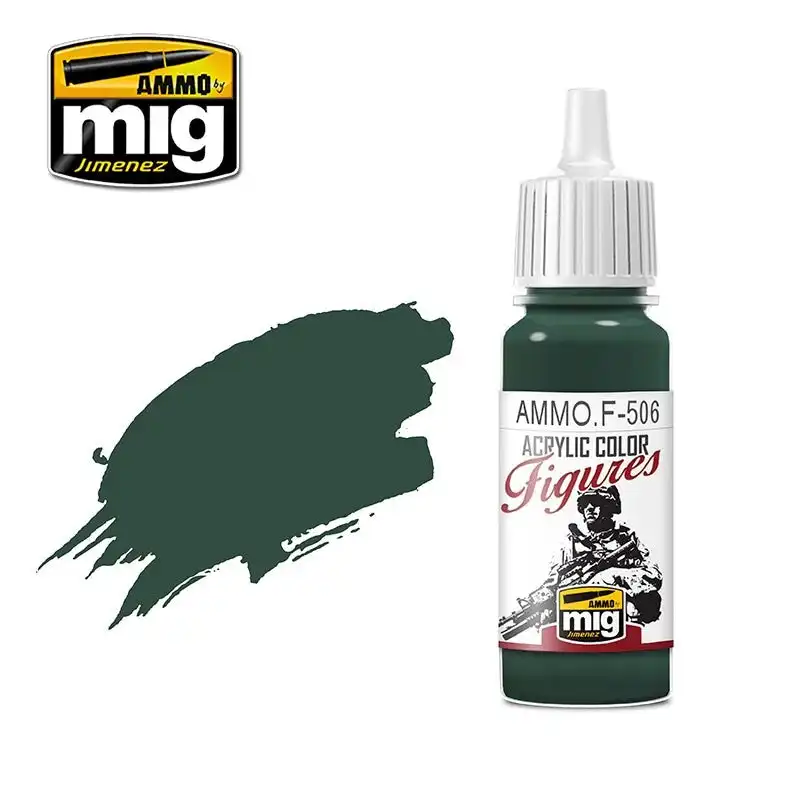 Ammo By Mig Figures Paints Medium Russian Green 17ml