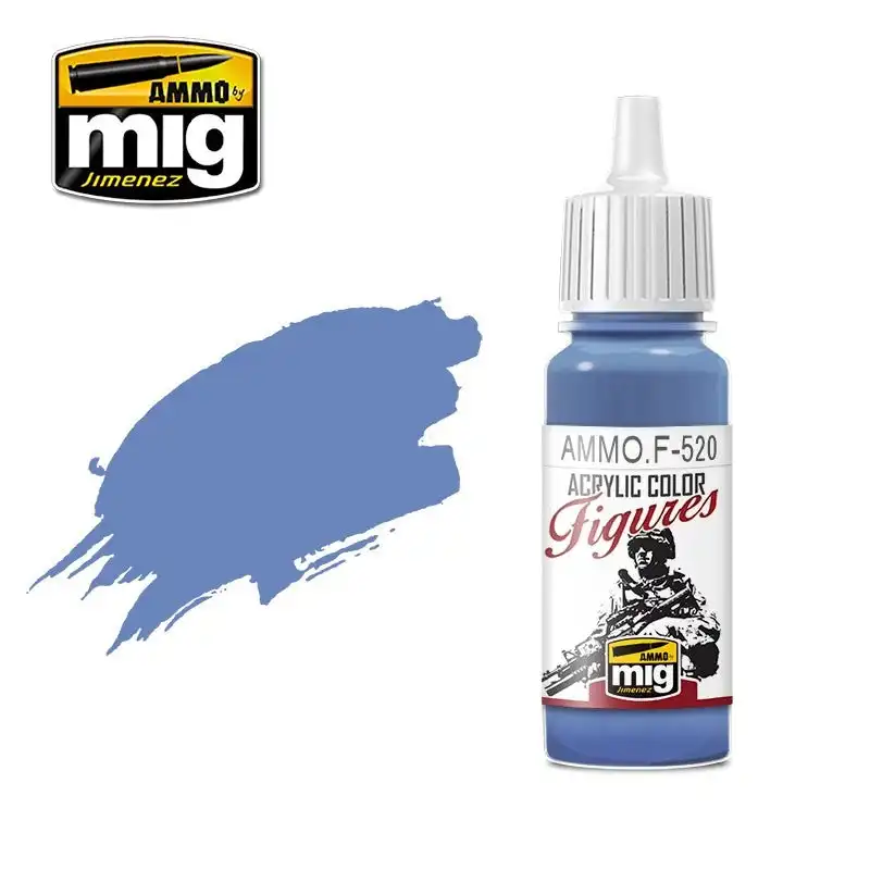 Ammo By Mig Figures Paints Deep Cobalt Blue 17ml
