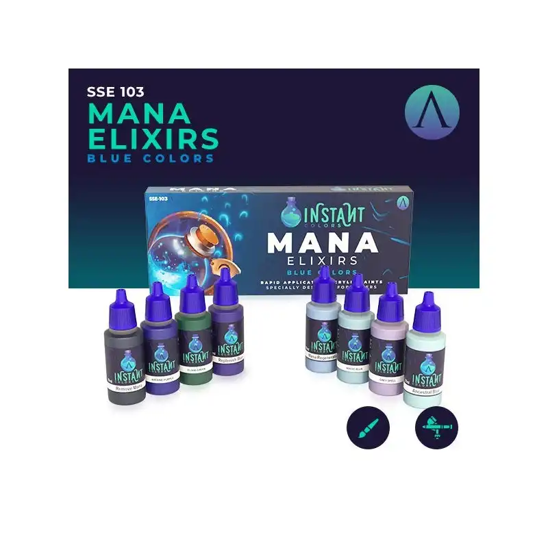 Scale 75 Instant Colors Mana Elixirs Paint Set