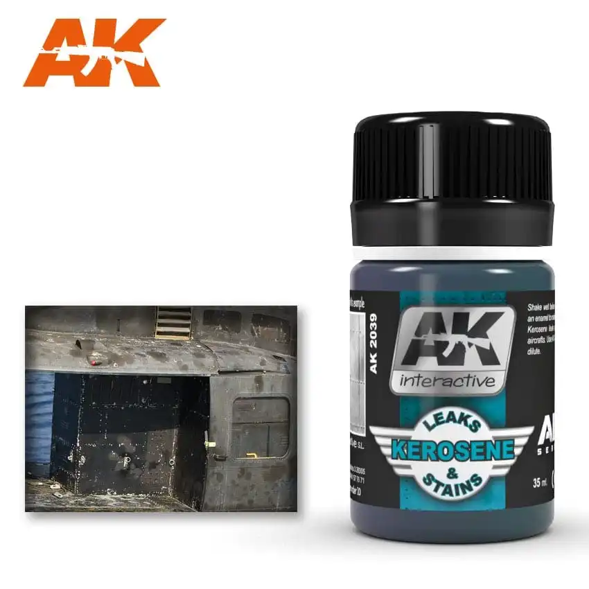 AK Interactive Weathering Products - Kerosene Leaks and Stains