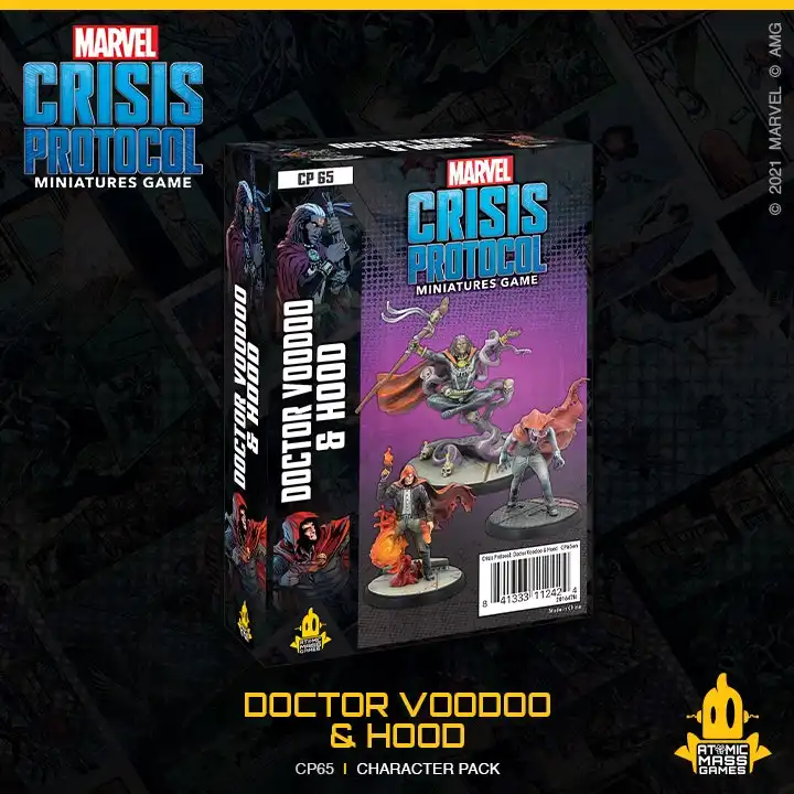 Marvel Crisis Protocol Miniatures Game Doctor Voodoo and Hood