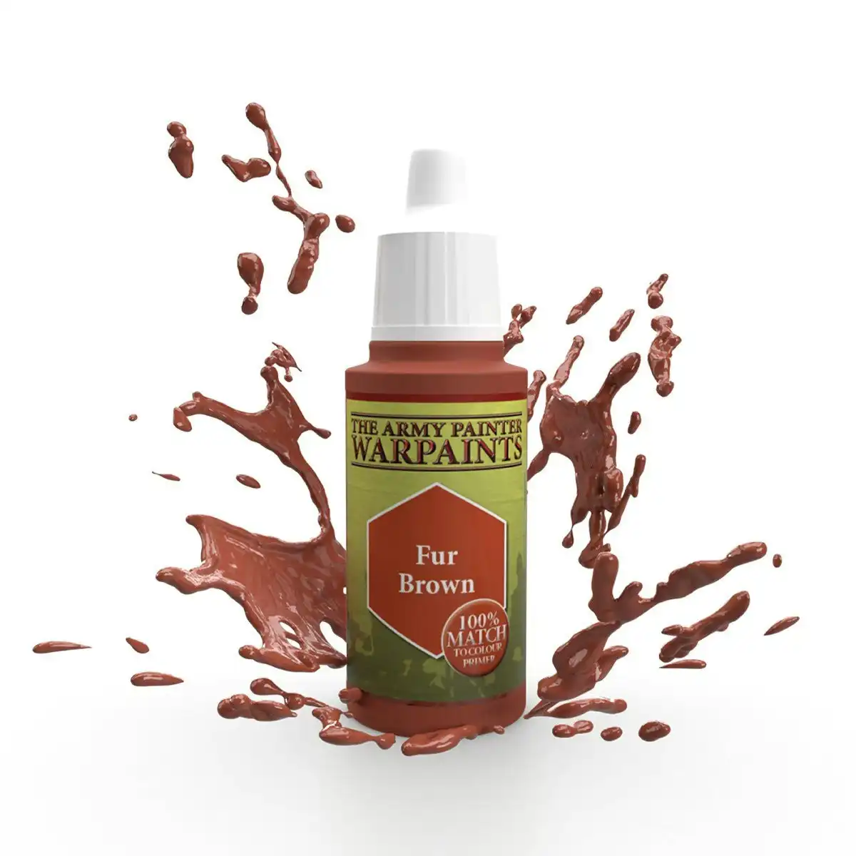 Army Painter Warpaints - Fur Brown Acrylic Paint 18ml