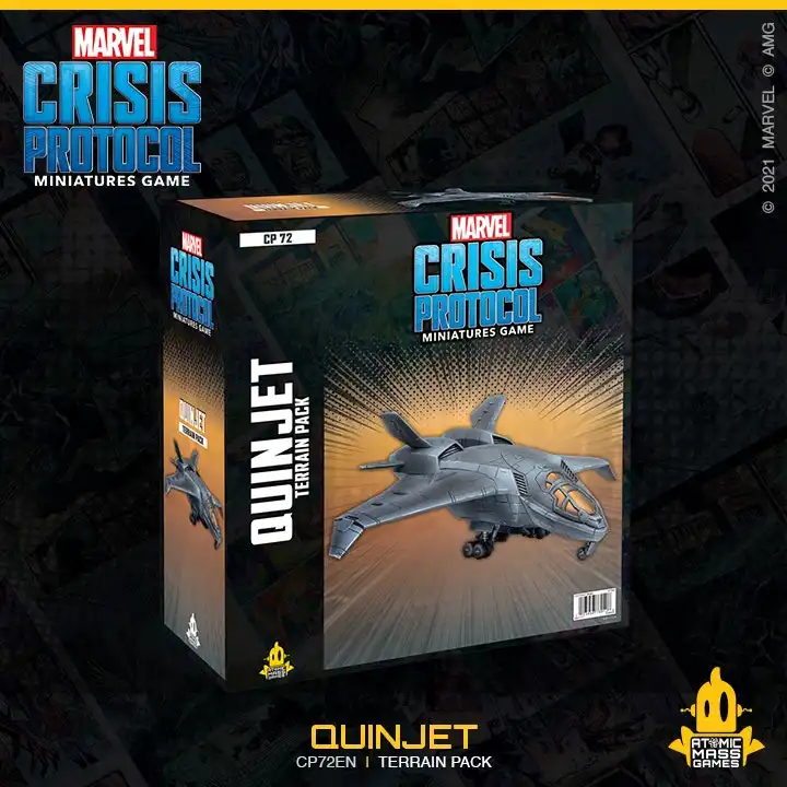 Marvel Crisis Protocol Miniatures Game Quinjet Terrain Pack