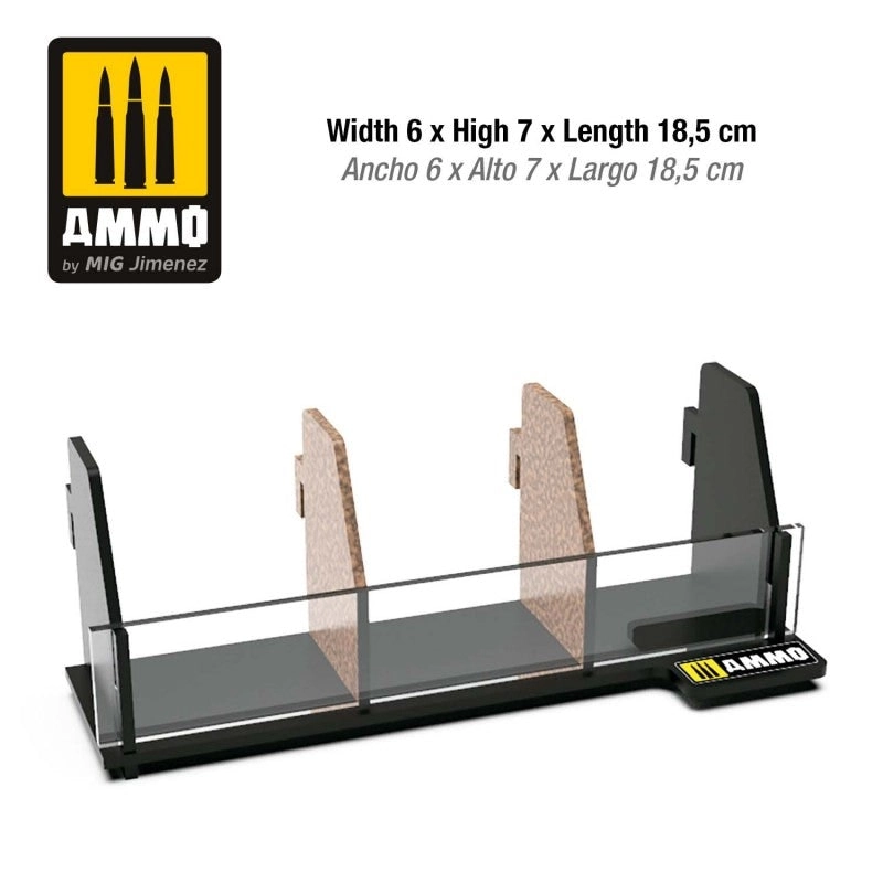 Ammo By Mig Modular System Workshop: Modular Large Shelf + Divider