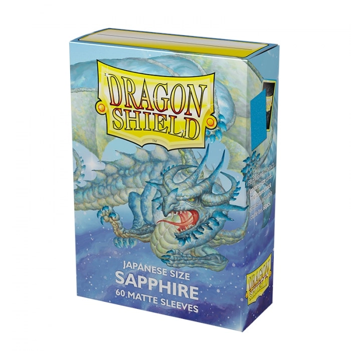 Sleeves - Dragon Shield Japanese - Box 60 - Sapphire Matte