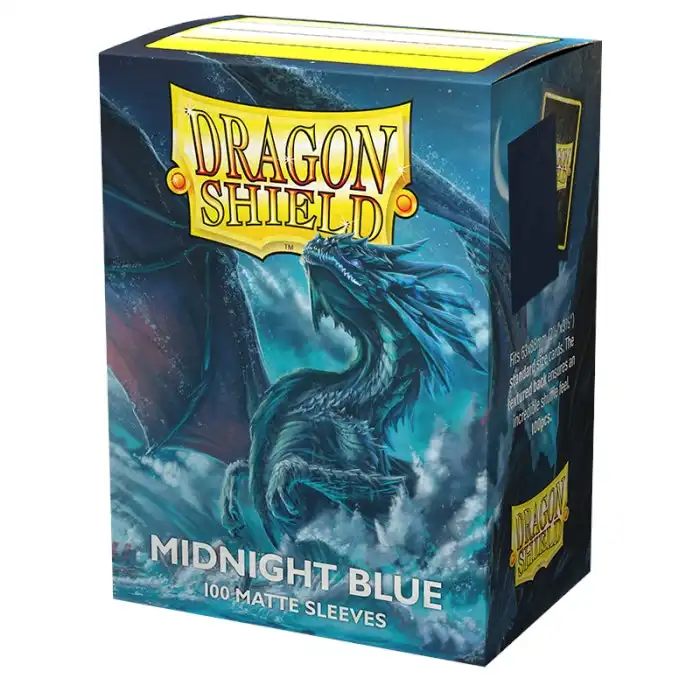 Sleeves - Dragon Shield Japanese - Box 60 - Midnight Blue Matte