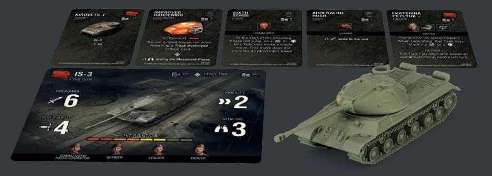 World of Tanks Miniatures Game Wave 12 Soviet IS-3