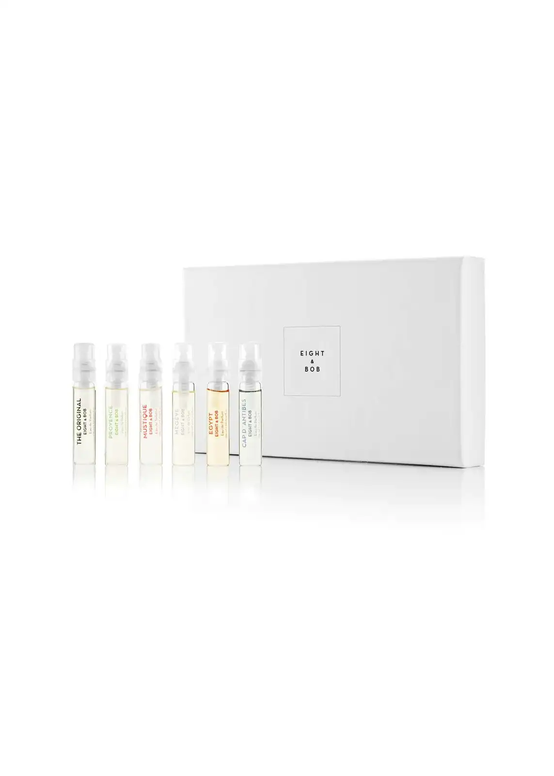 Eight & Bob The Iconic Perfume Discovery Set 6 x 2ml
