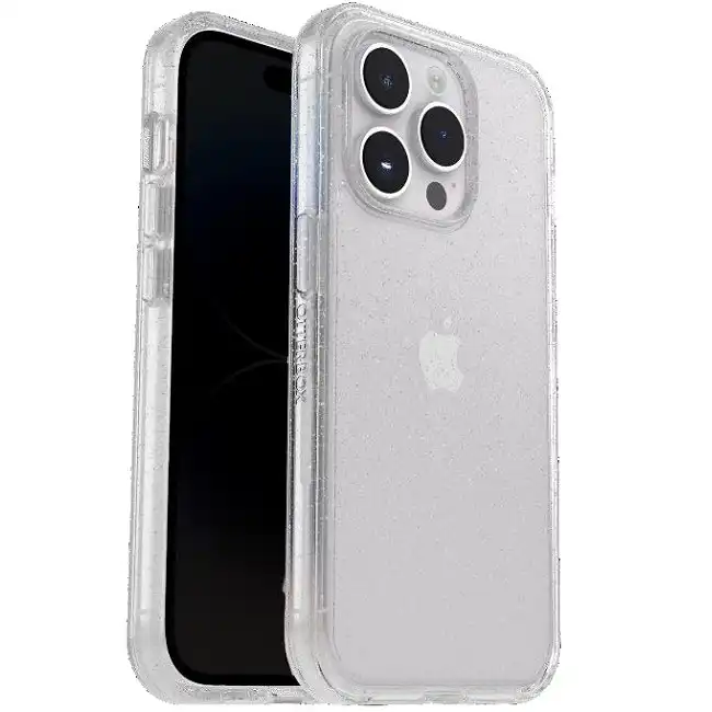 Otterbox Symmetry Case For Iphone 15 Pro - Stardust Clear