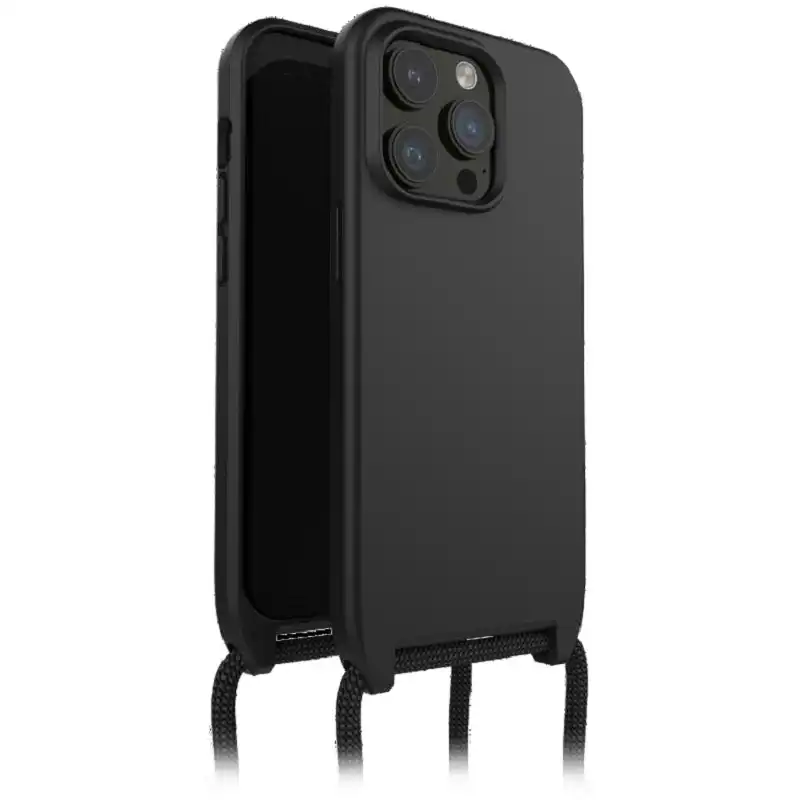 Otterbox React Necklace Case For Iphone 15 Pro Max - Black