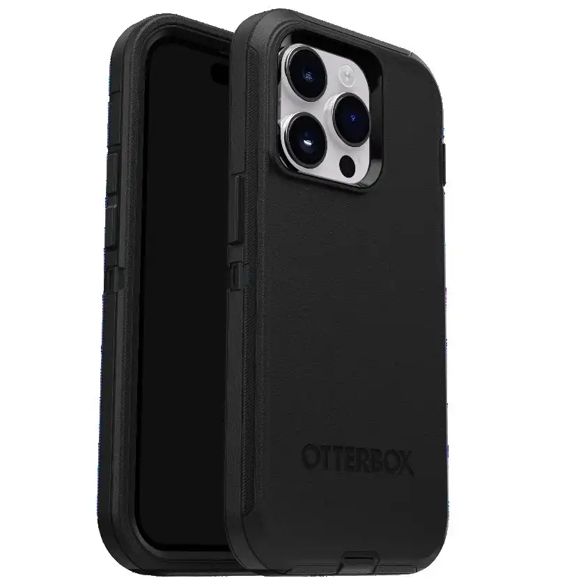 Otterbox Defender Case For Iphone 15 Pro Max - Black