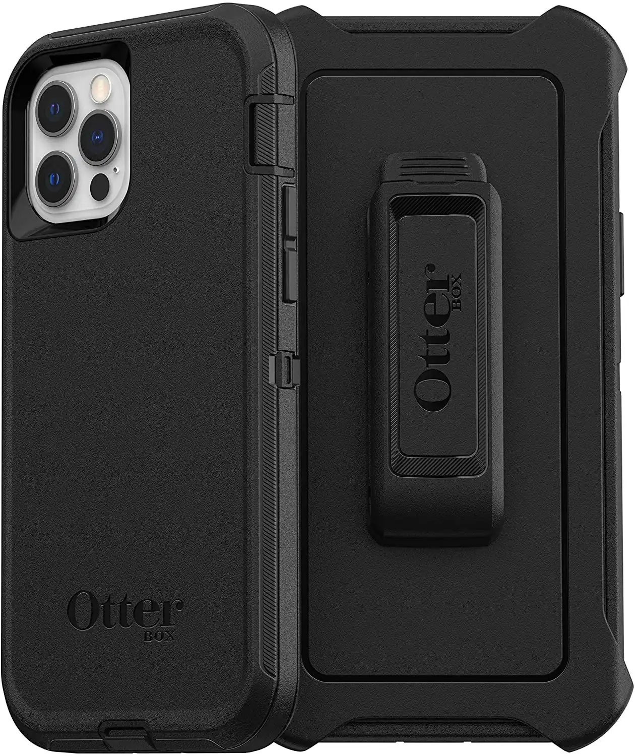 Otterbox Defender Series Case For Apple Iphone 12/12 Pro - Black