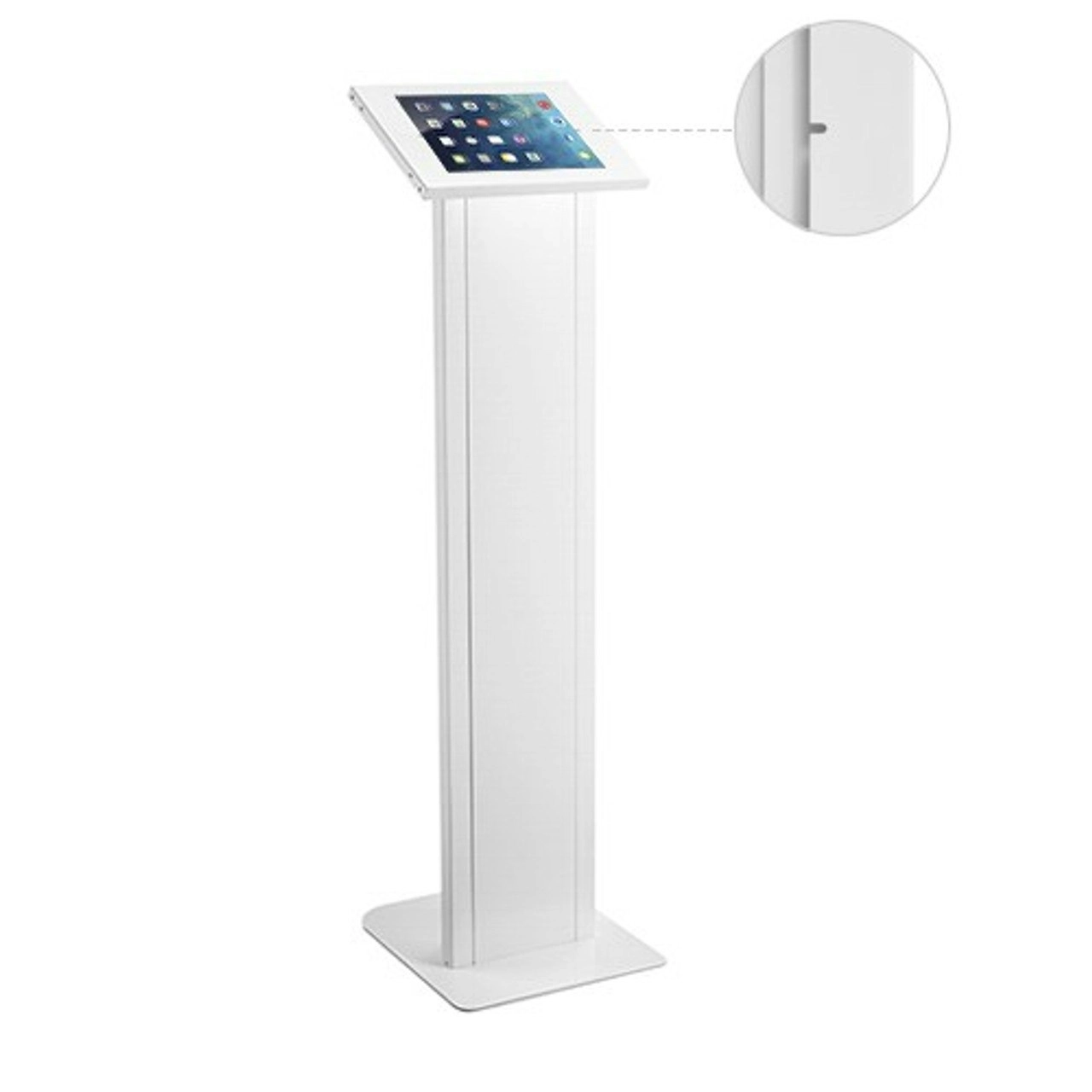 Brateck Anti-theft Freestanding Tablet Kiosk Stand 9.7 -10.2 -white