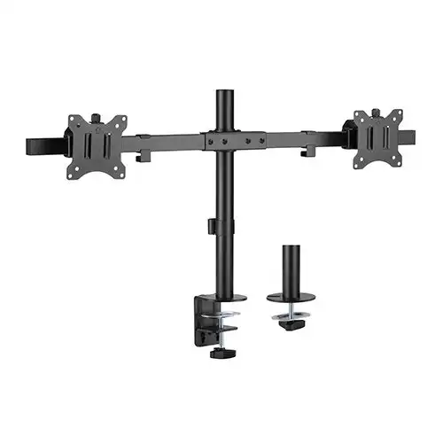 Brateck Pole Mount Dual-screen Monitor Mount (17"-32") - Black