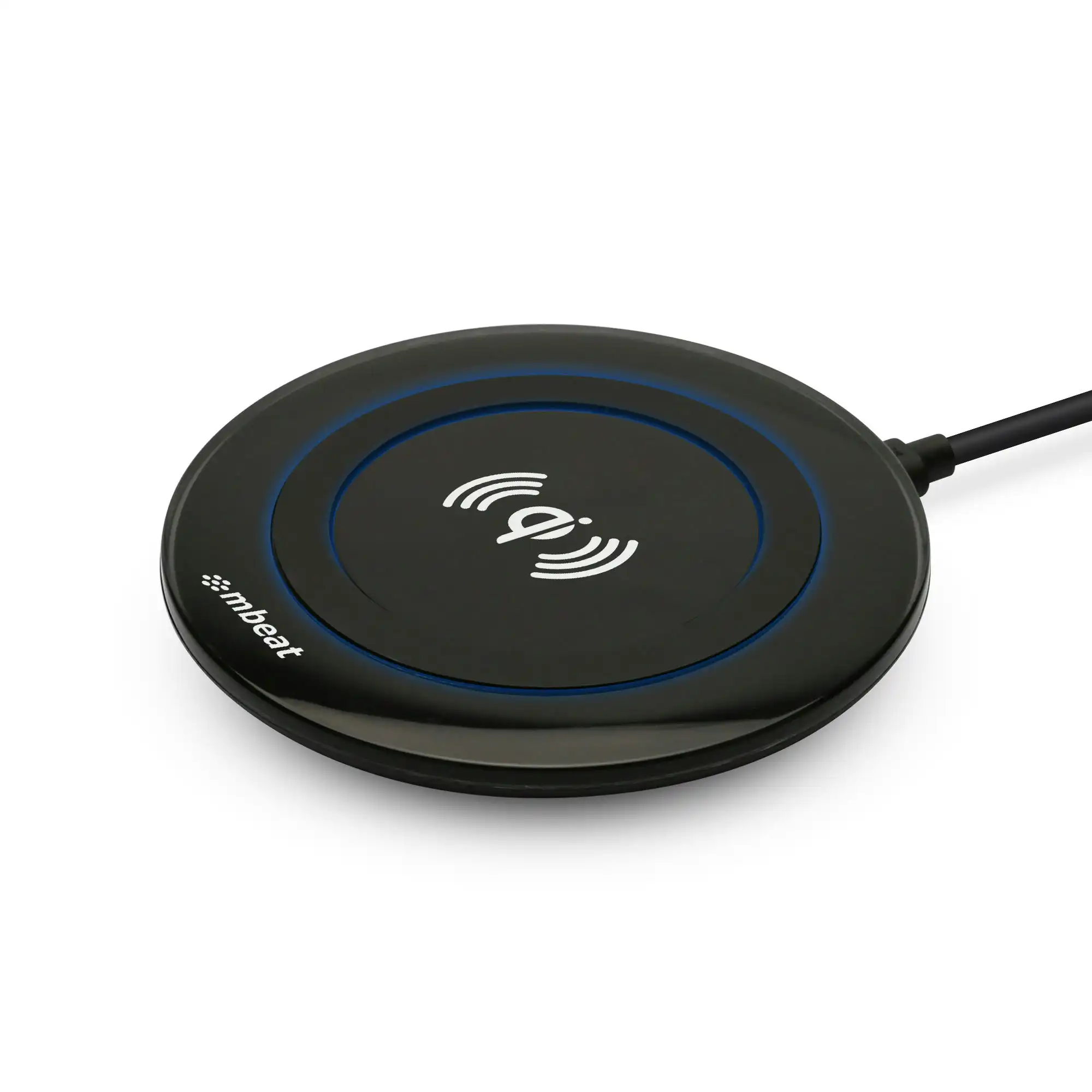 mBeat Gorilla Power 10w Qi Certified Wireless Charging Pad - Black