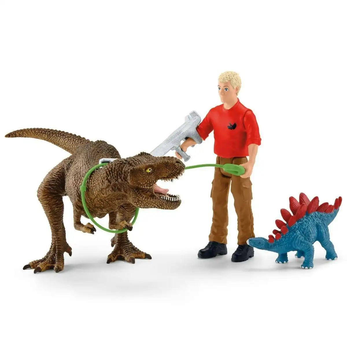 Schleich - Tyrannosaurus Rex Attack  Dinosaur Figurine