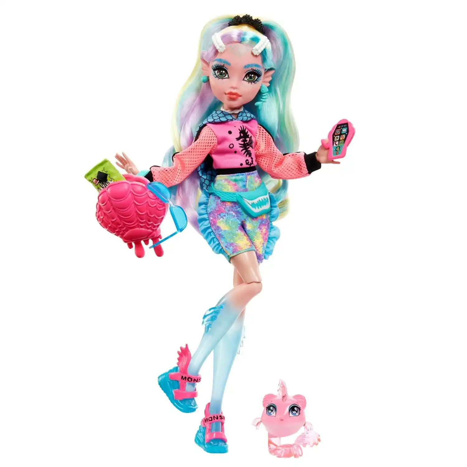 Monster High - Lagoona Blue Doll With Pet And Accessories