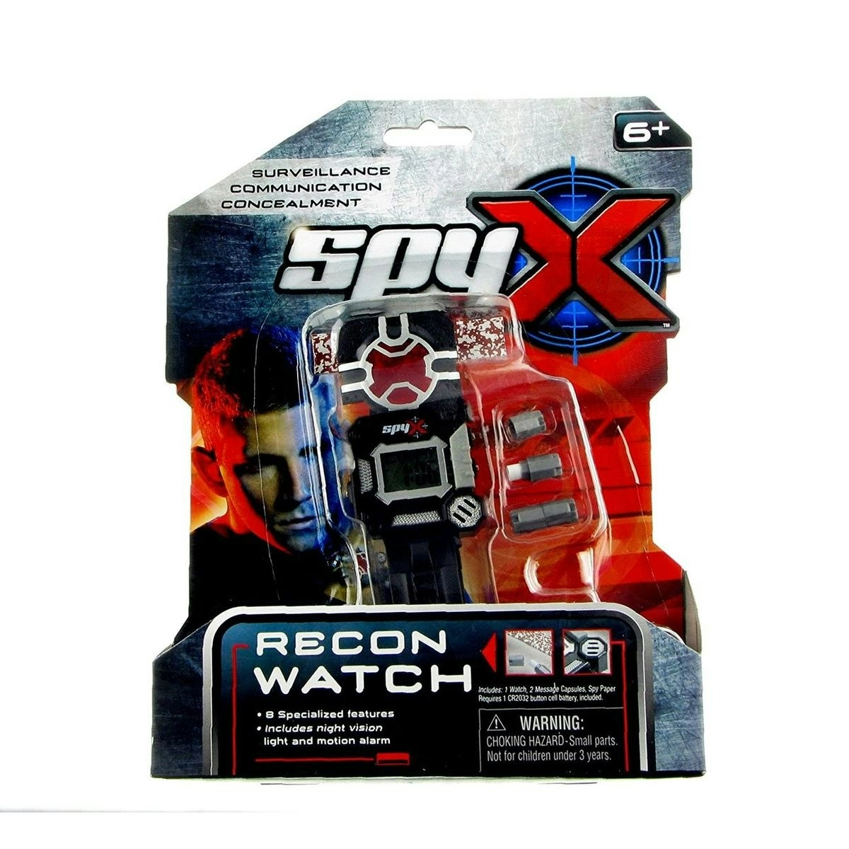 SpyX Spy Recon 8 In 1 Spy Watch