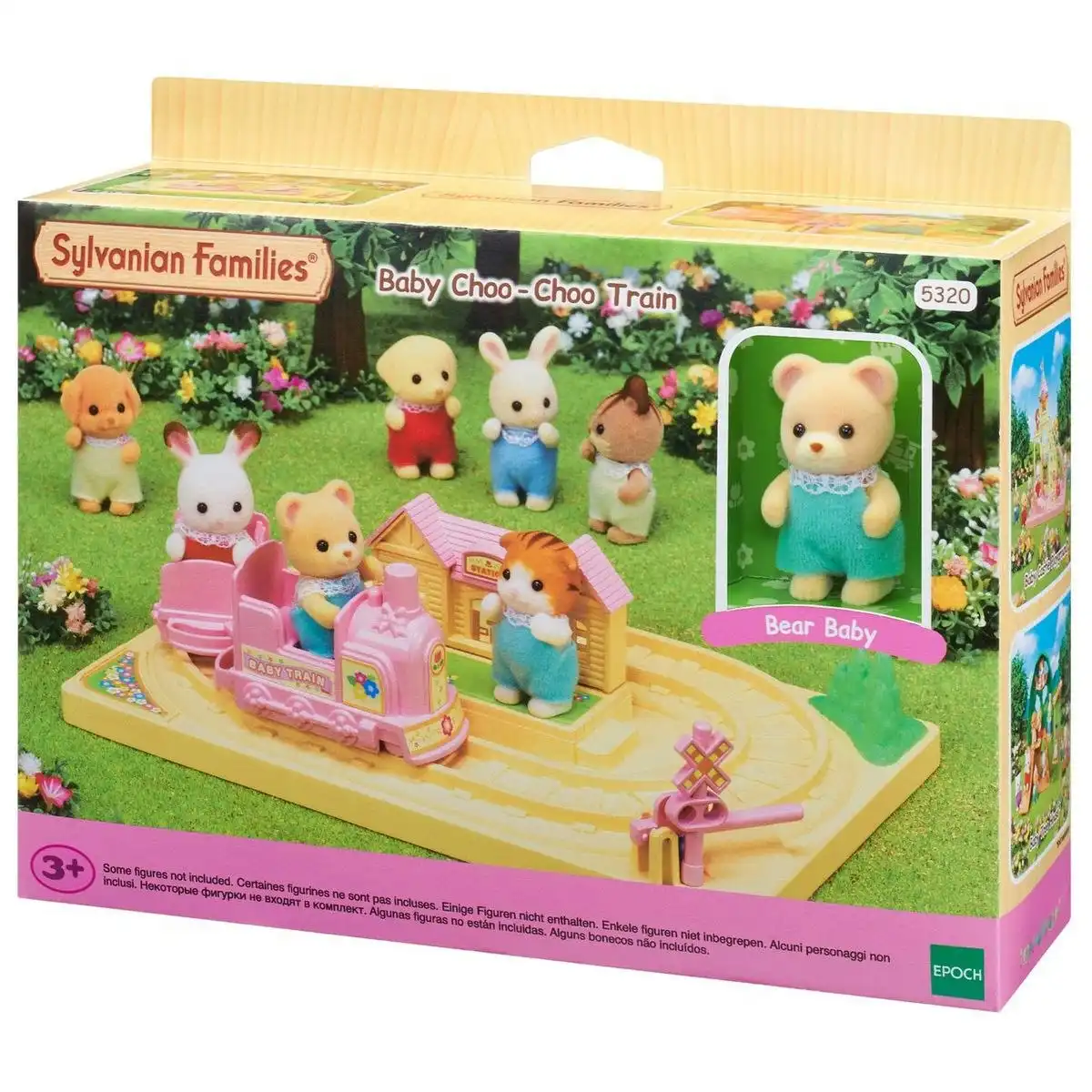 Sylvanian Families - Baby Choo-choo Train Animal Doll Playset
