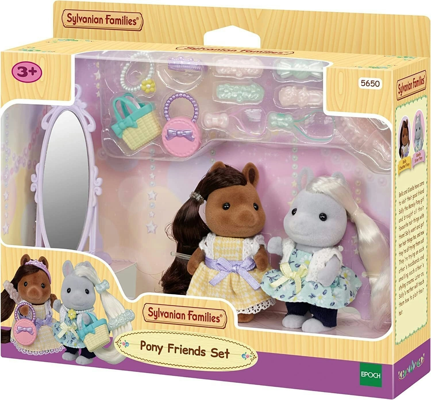 Sylvanian Families - Pony Friends  Animal Doll Playset