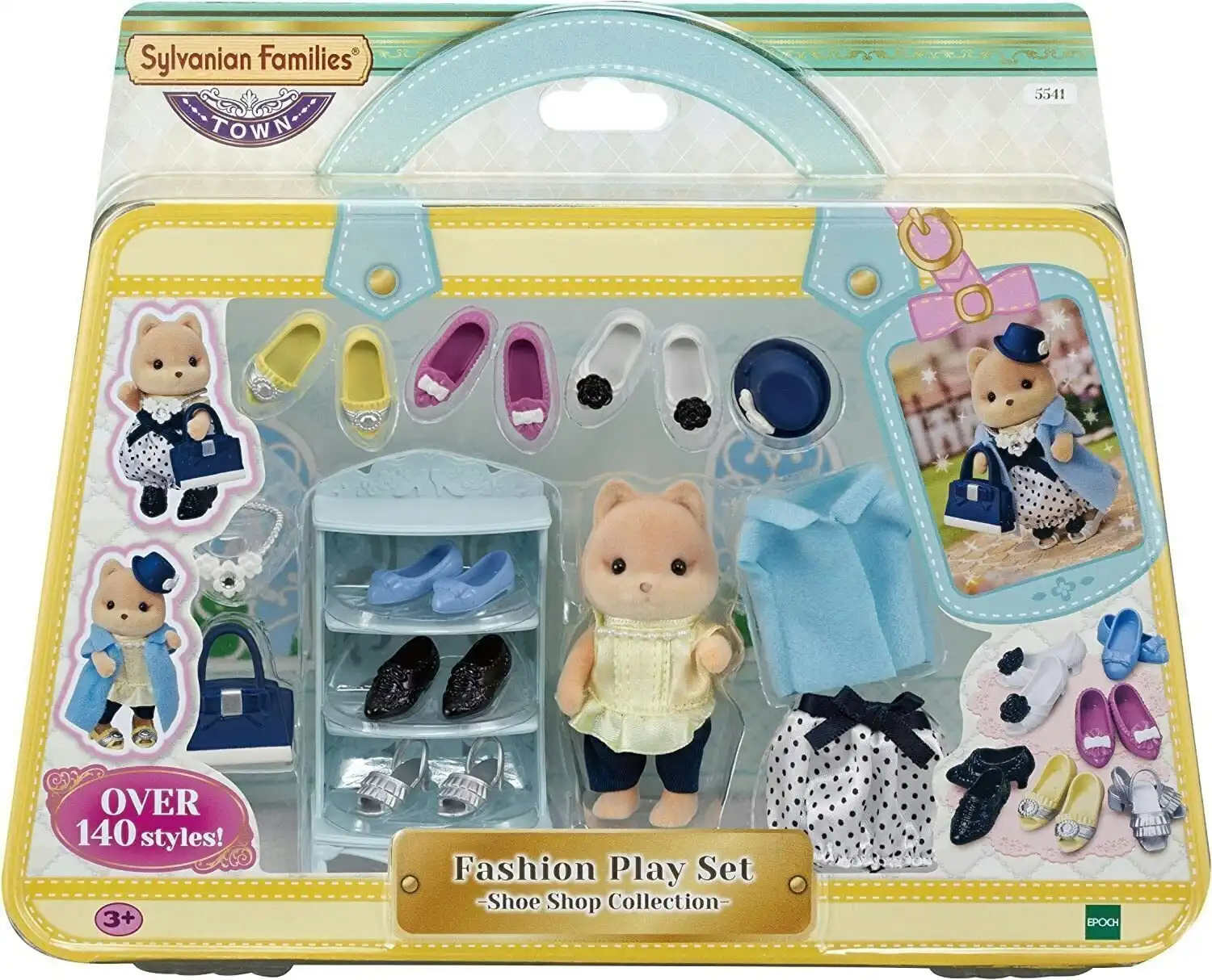 Sylvanian Families - Fashion Play Set Shoe Shop Collection Animal Doll Playset