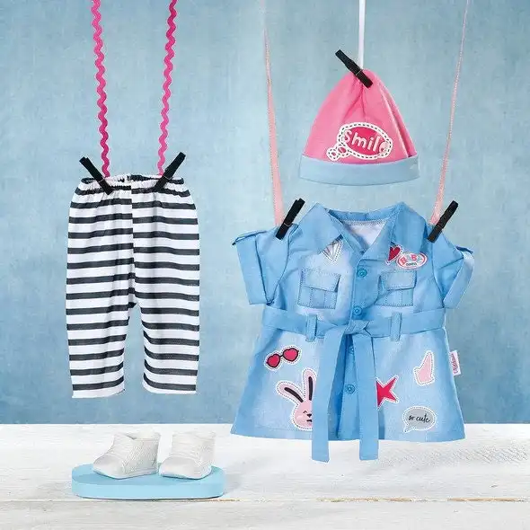 Baby Born - Deluxe Jeans Dress 43 Cm