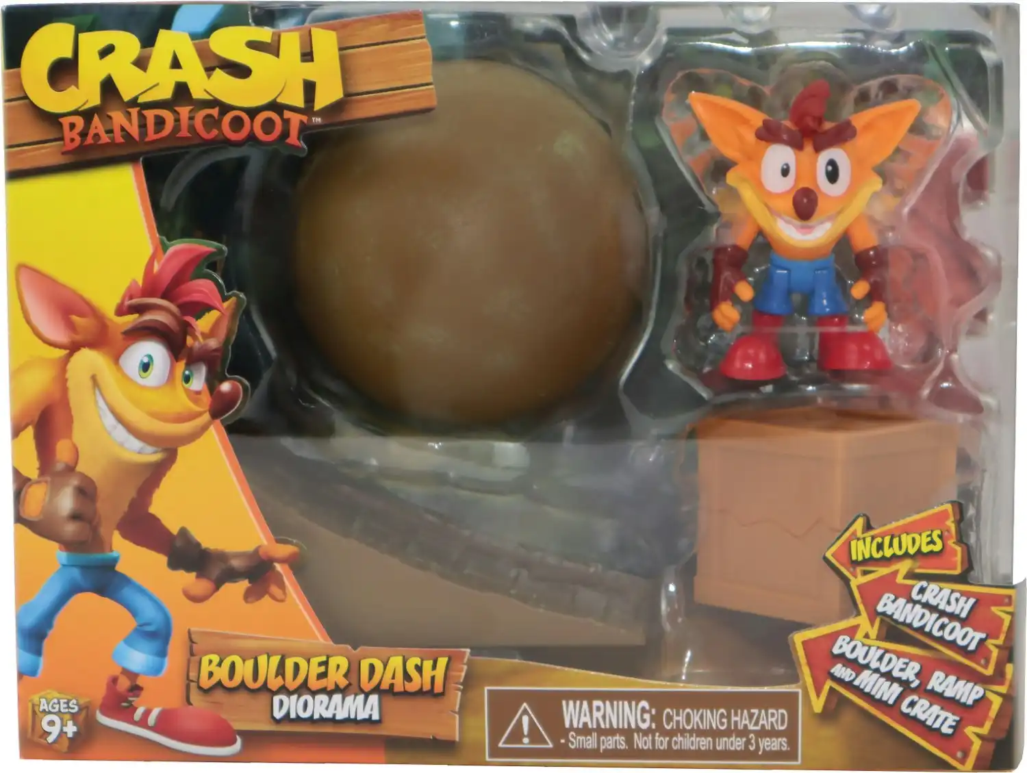 Crash Bandicoot - 2.5'' Boulder Dash Diorama