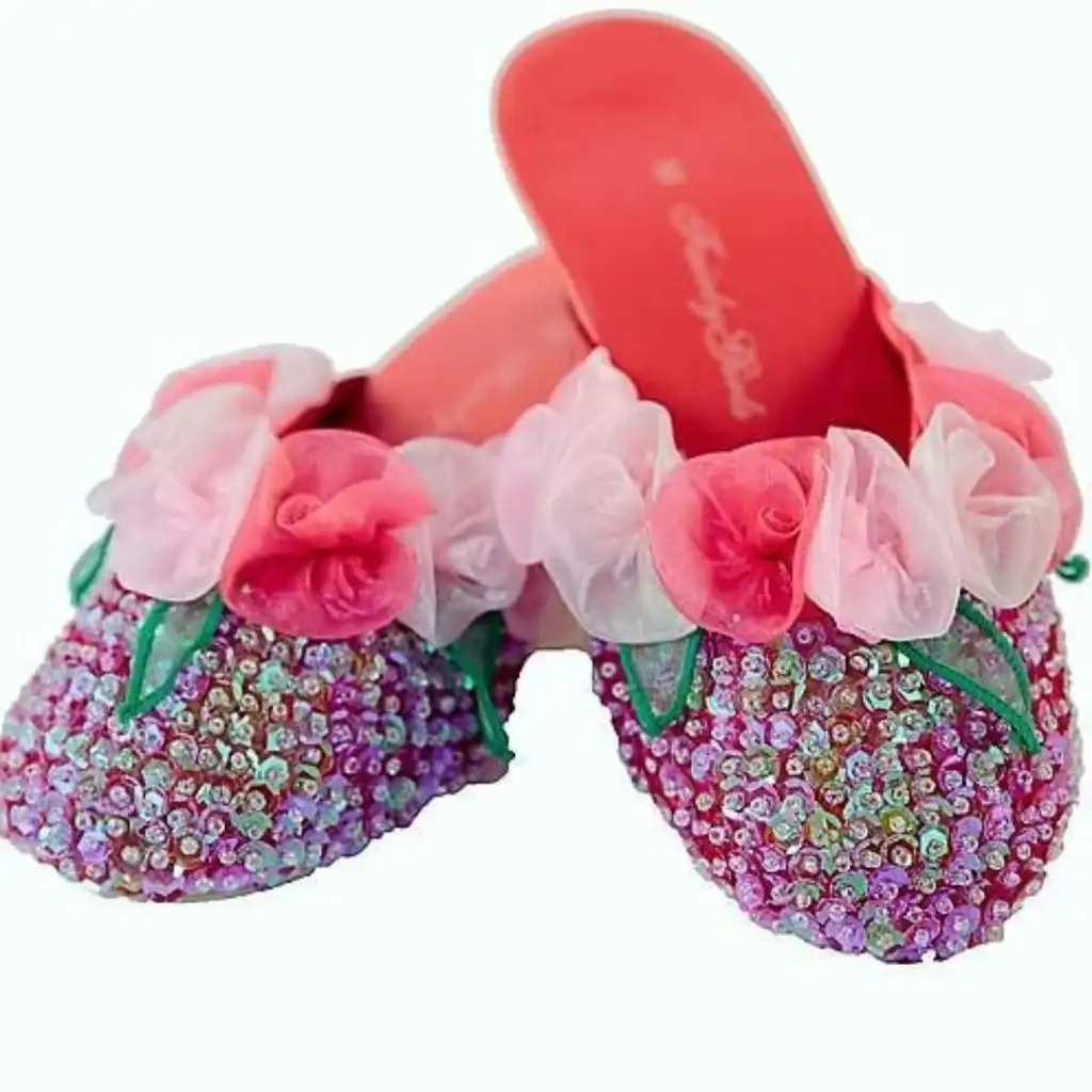 Fairy Girls - Costume Enchanted Heels Hot Pink Small