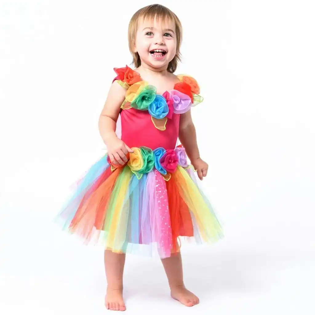 Fairy Girls - Costume Fairy Toddler Rainbow X-small