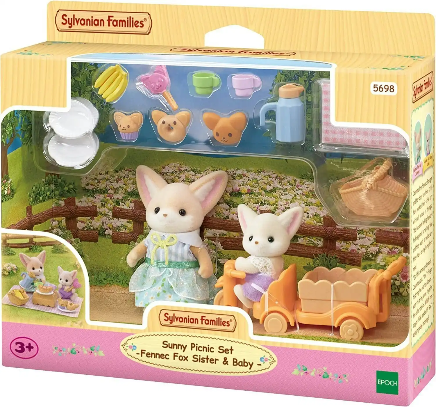 Sylvanian Families - Sunny Picnic Set Animal Doll Playset