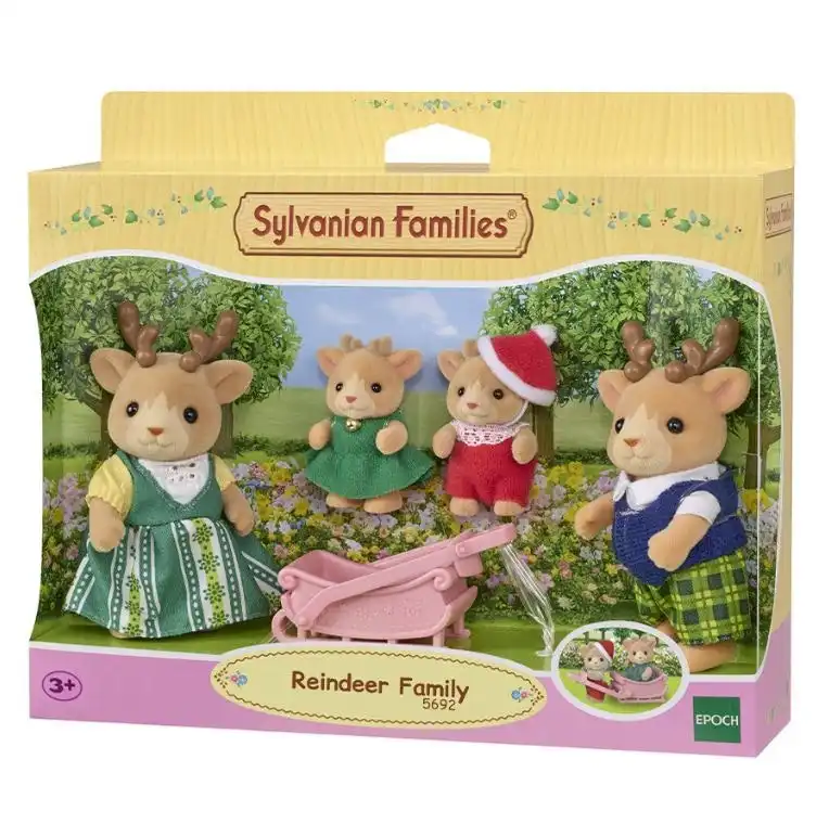 Sylvanian Families - Reindeer Family Animal Doll Playset