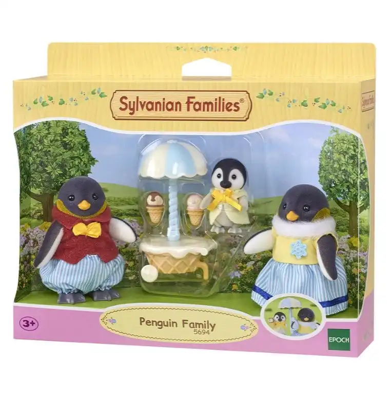 Sylvanian Families - Penguin Family Animal Doll Playset